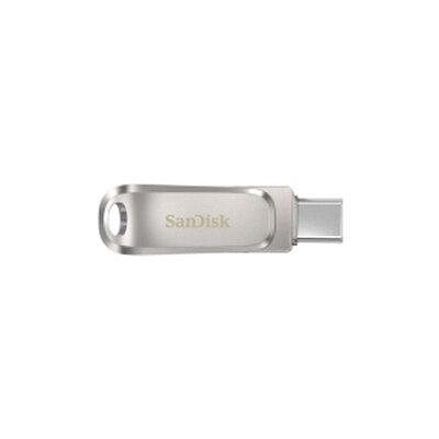 Флеш-диск SanDisk Ultra Dual Drive Luxe 64Gb Type-C USB3.1 Silver