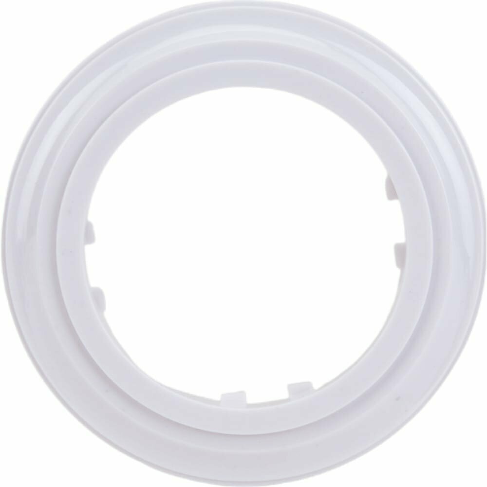 фото LK Studio Рамка 1-пост. круглая (бел.) LK Vintage-Classic 889104-1