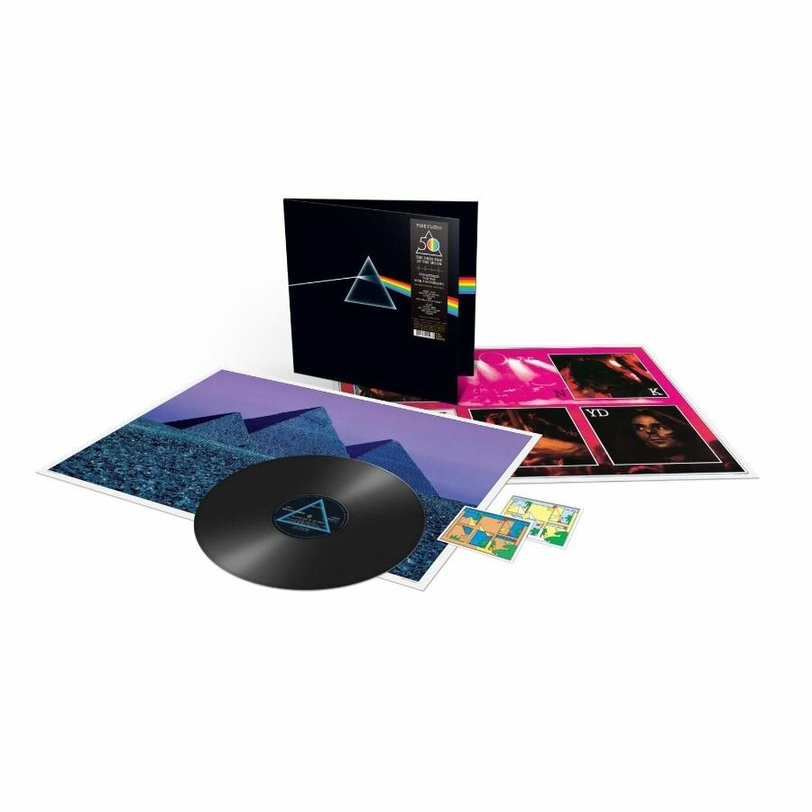 Виниловая пластинка Pink Floyd. Dark Side Of The Moon. 50th Anniversary (LP)