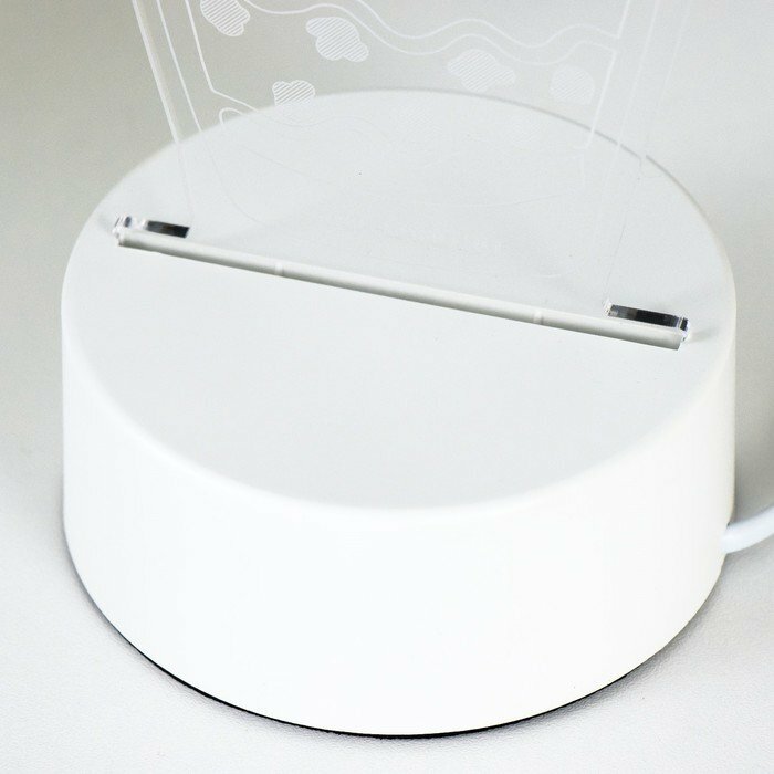 Светильник "Кактус" LED белый 14х9,5х15 см (комплект из 2 шт) - фотография № 7