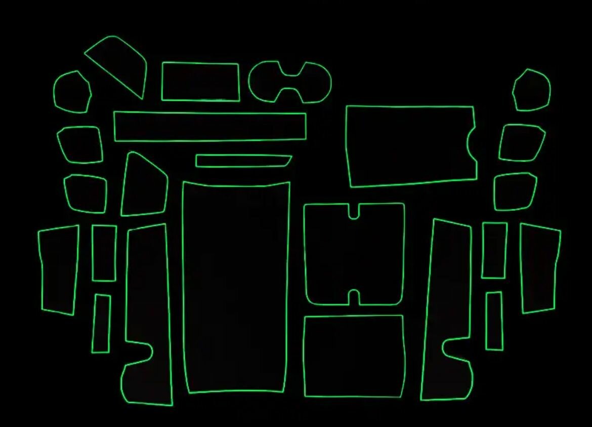 фото Комплект силиконовых ковриков в салон Haval H3 / Хавал H3 2024-2025 г.в white