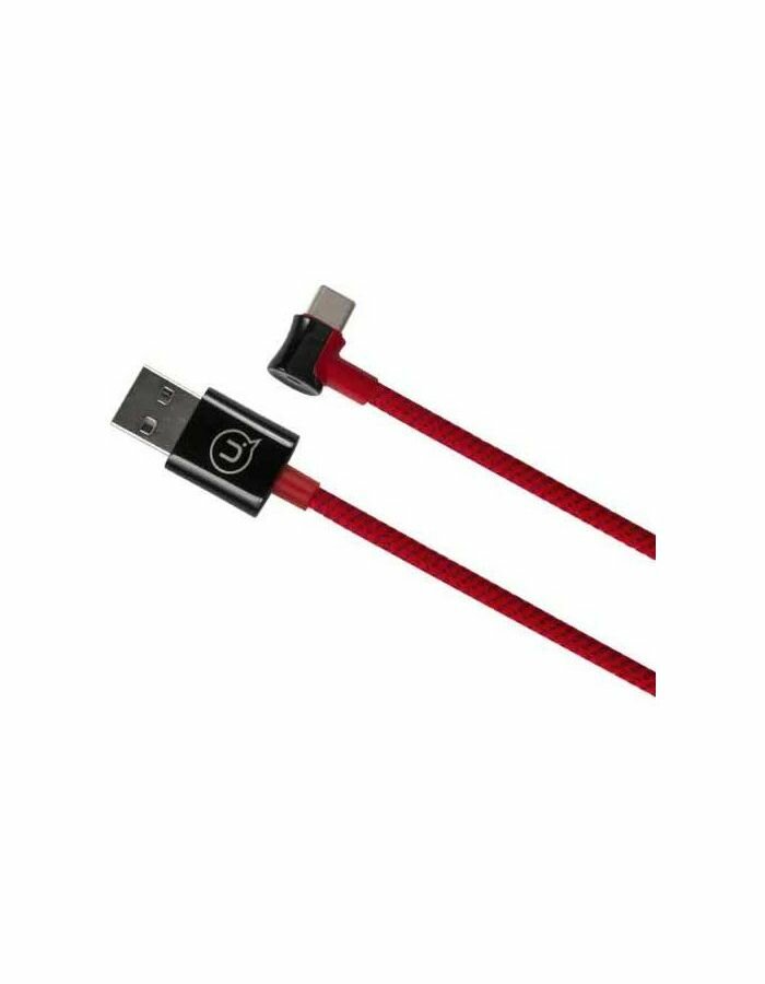 Дата-Кабель USAMS-U13 USB - Type-C, Smart Power-off, красный (SJ341USB02) - фото №1