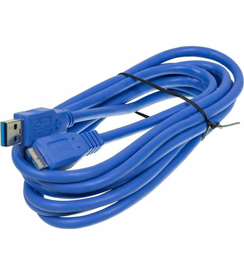 Кабель Ningbo micro USB 3.0 B (m)-USB A(m) 3м - фото №1