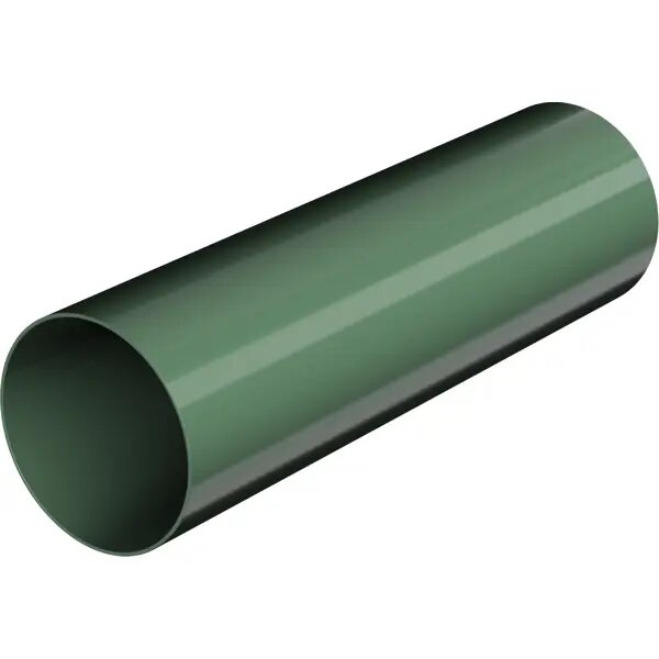 Труба водосточная Технониколь Оптима 80 мм 2 м цвет зеленый
