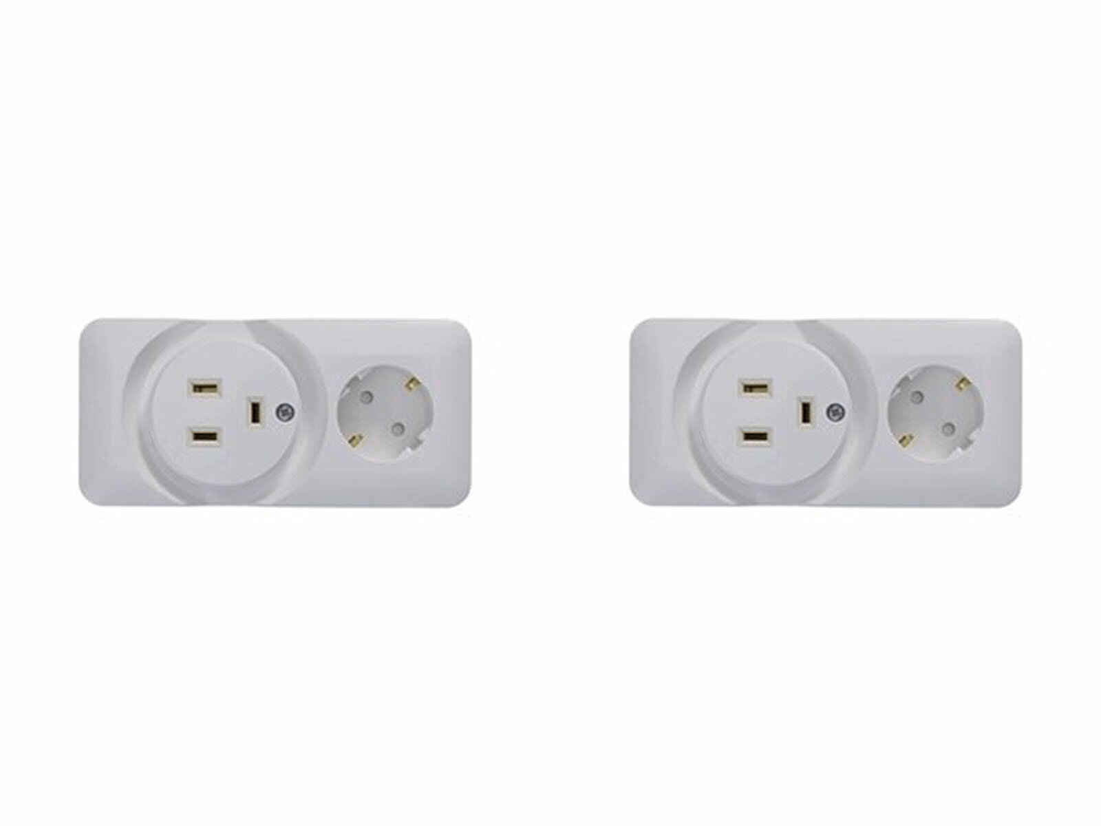 фото Розетка силовая для электроплит Systeme Electric Wessen 59 (RA32-211R-B) открытая установка с заземлением 16 А 250 В IP20 белая (2 шт.)