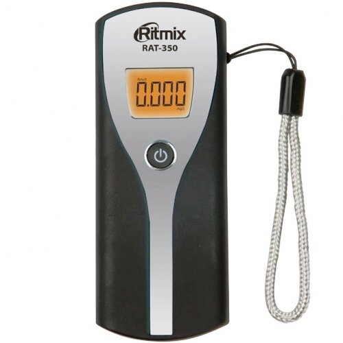 Алкотестер Ritmix RAT-350 silver полупроводниковый - серебристый