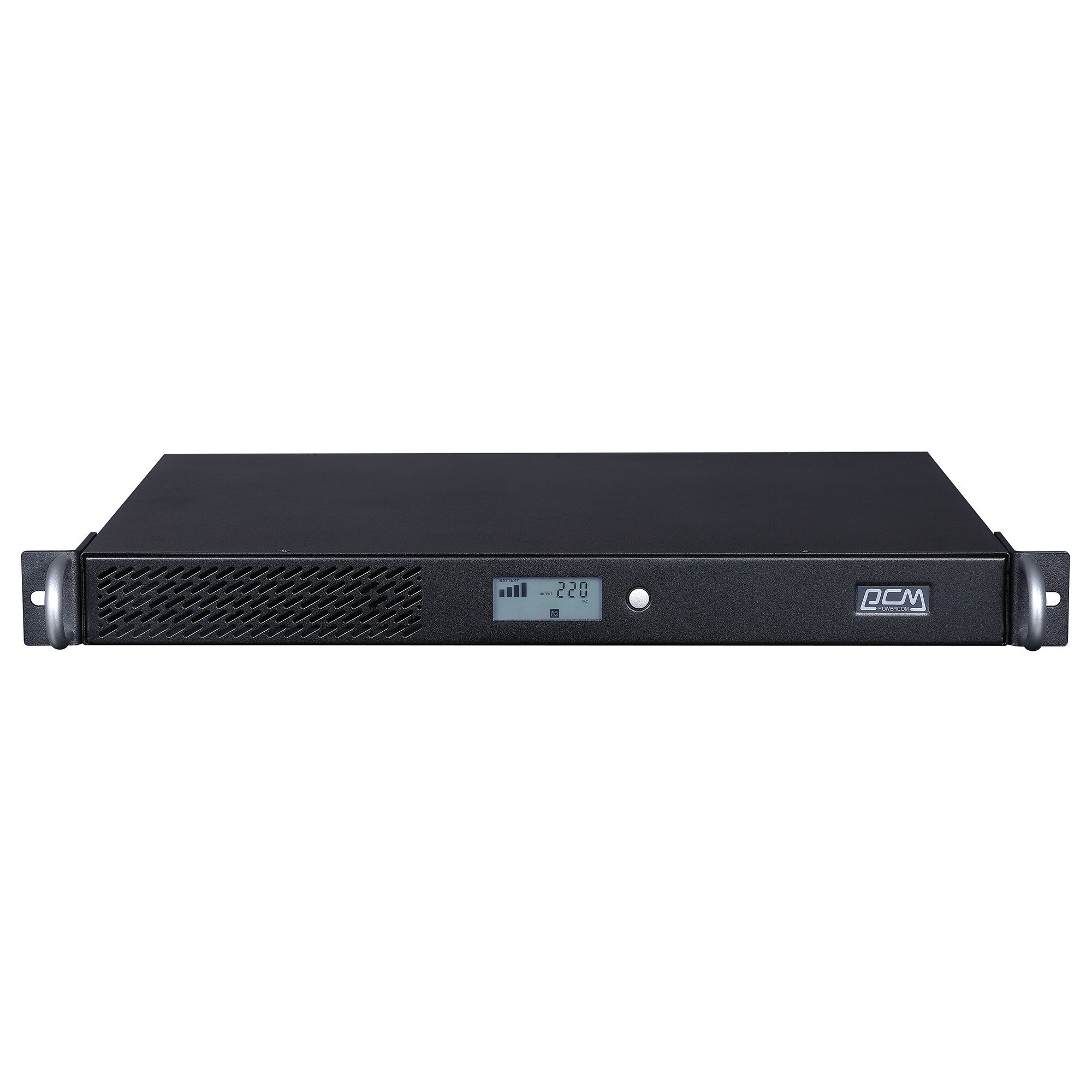 PowerCom ИБП PowerCom Smart King Pro+ SPR-700 ИБП {Line-Interactive 700VA/560W Rack 1U 6xC13 Serial+USB SmartSlot} (1456358)