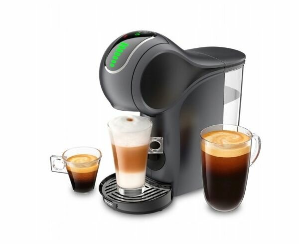 Капсульная кофемашина DeLonghi Genio S Touch EDG426.GY, черный/серый - фотография № 1