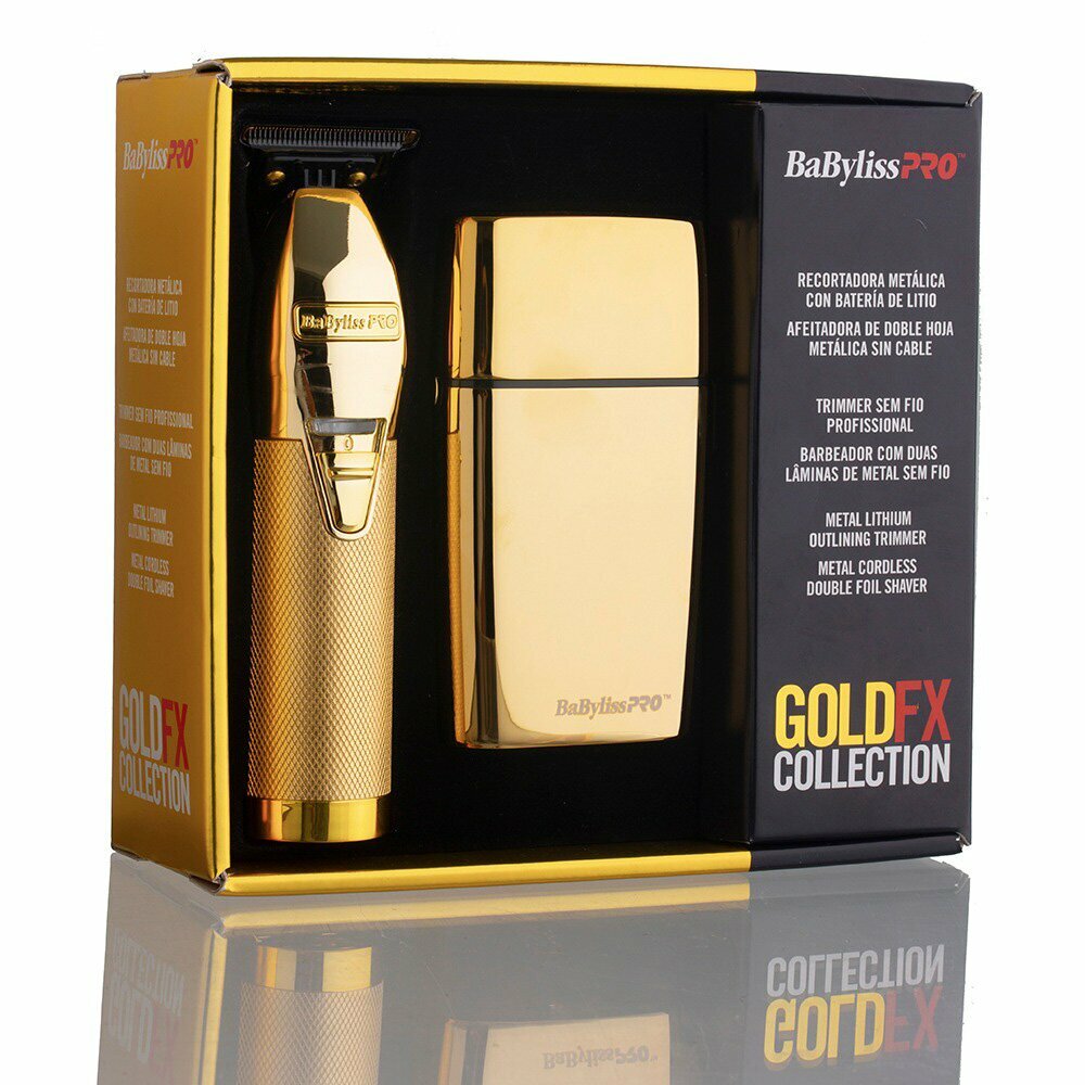 Триммер + шейвер BABYLISS GOLD FX SKELETON TRIMMER & SHAVER COMBO