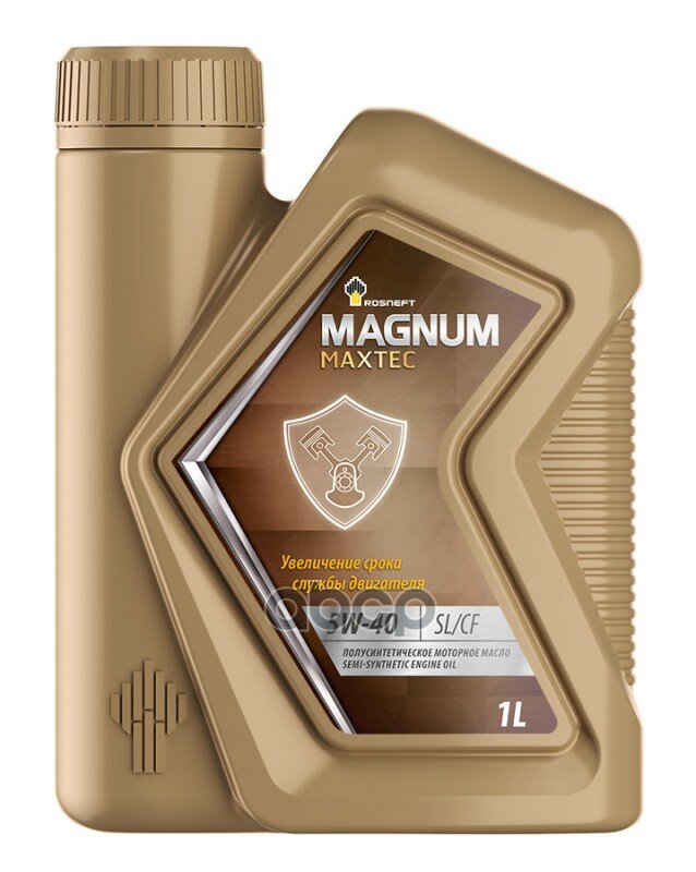 Rosneft Rosneft Magnum Maxtec 5W-40 (1L) Моторное Масло П/Синт. Sl/Cf