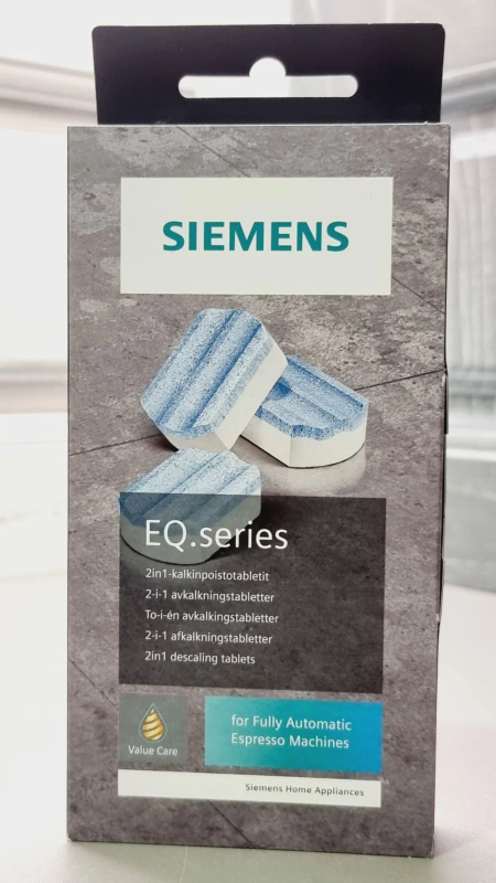 Таблетки для удаления накипи Siemens Espresso EQ Series TZ80002B