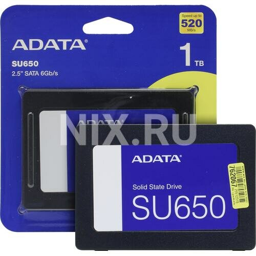 A-data Накопитель SSD SATA III 1Tb ASU650SS-1TT-R Ultimate SU650 2.5"