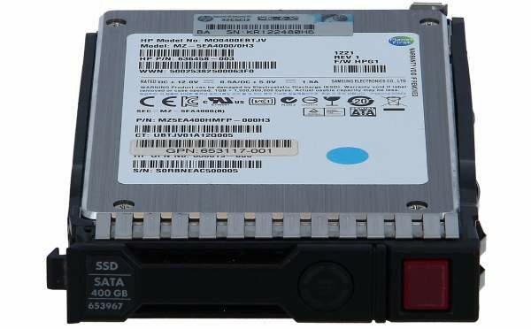 Жесткий диск HP 400GB 3G SATA MLC 2.5in SC EM SSD 653120-B21