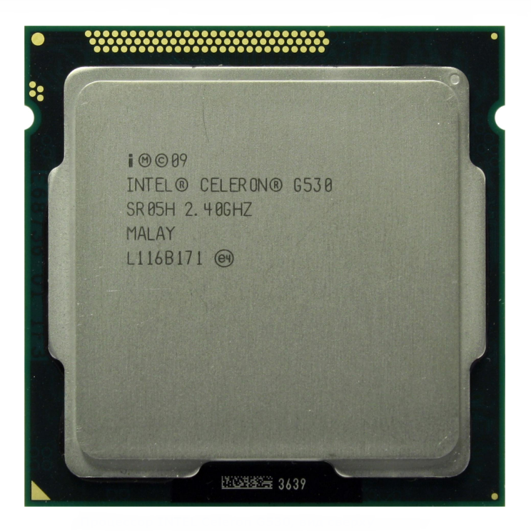 Процессор Socket 1155 Intel® Celeron G530 (2 cores, 2M Cache, 2.40 GHz)