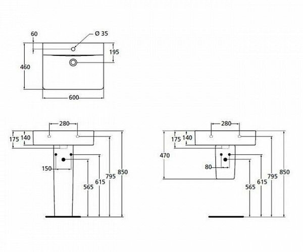 Раковина для ванной Ideal standard - фото №3