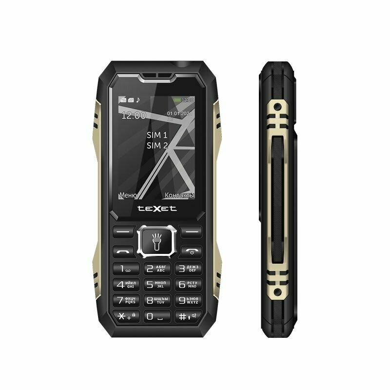 Телефон TeXet TM-D424 черный