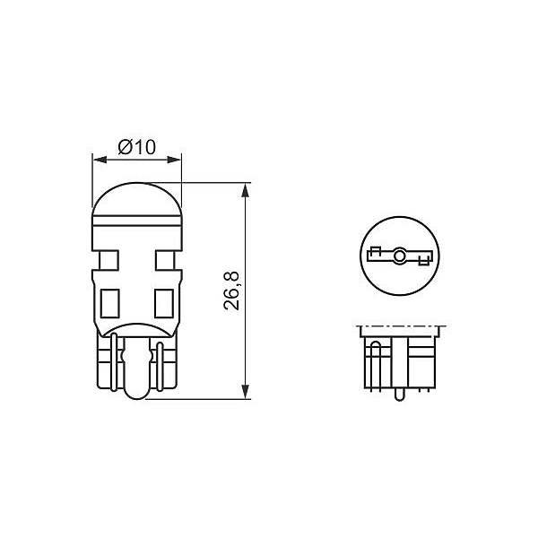 BOSCH 1987301505  led retrofit w5w 1987301505