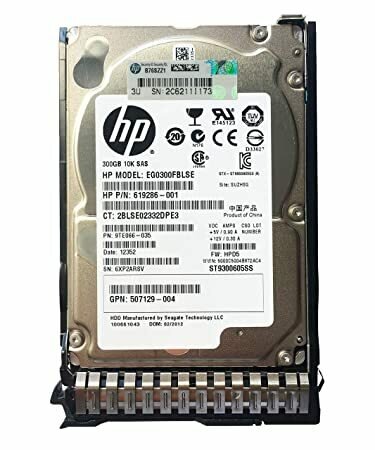 Жесткий диск HP 300GB, 3G, SAS, 10K RPM, SFFDP EG0300FBLSE