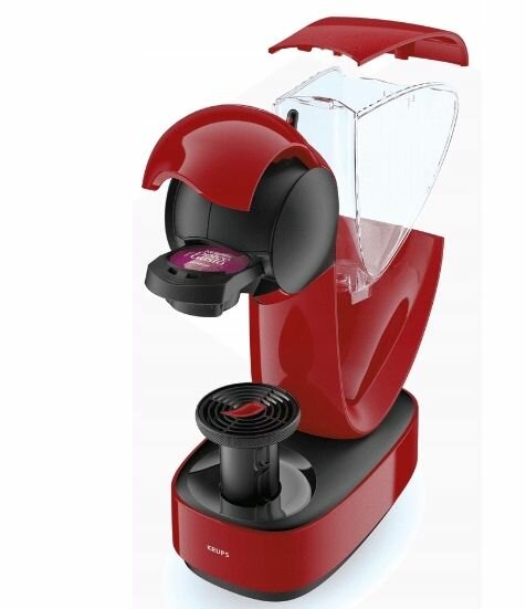 Капсульная кофемашина Krups Dolce Gusto Infinissima 15 бар, красный - фотография № 4