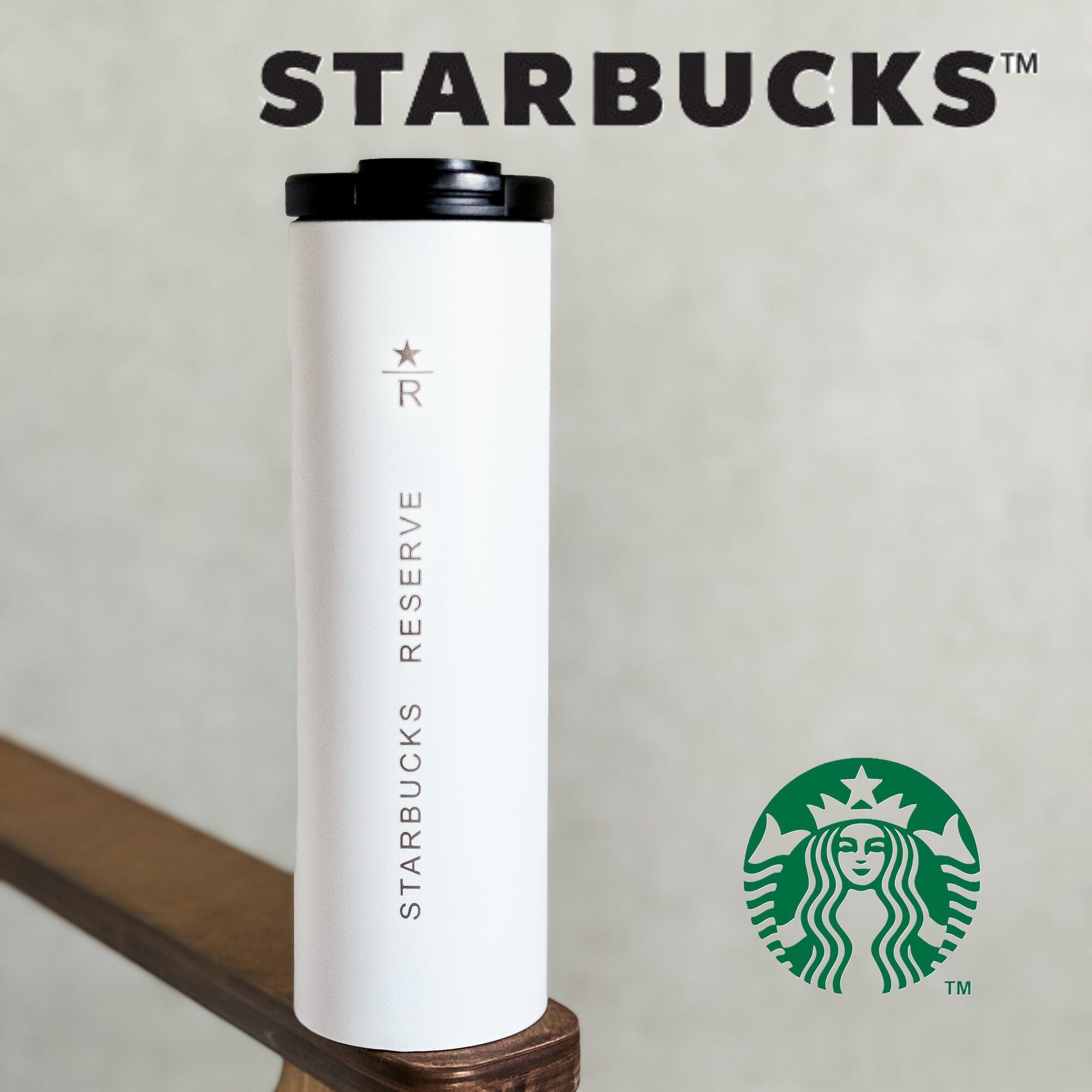 Термокружка STARBUCKS с клапаном 473мл Старбакс tumbler