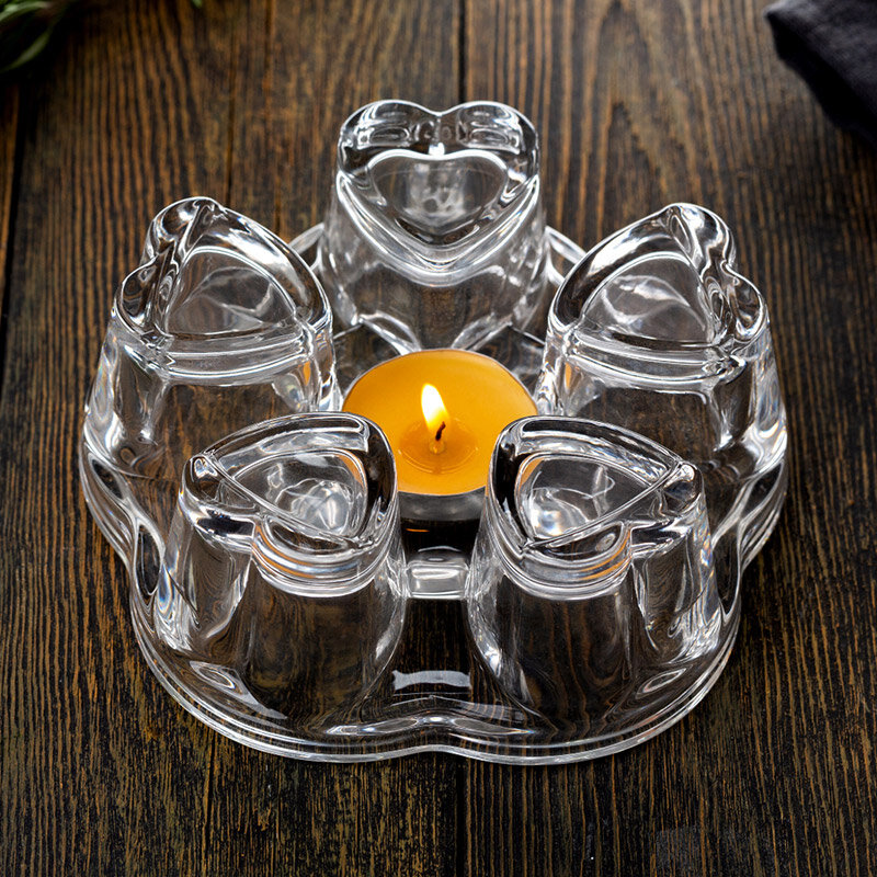 фото Подставка AROMA под заварочный чайник, стеклянная, размер: 12,5*5*14 см