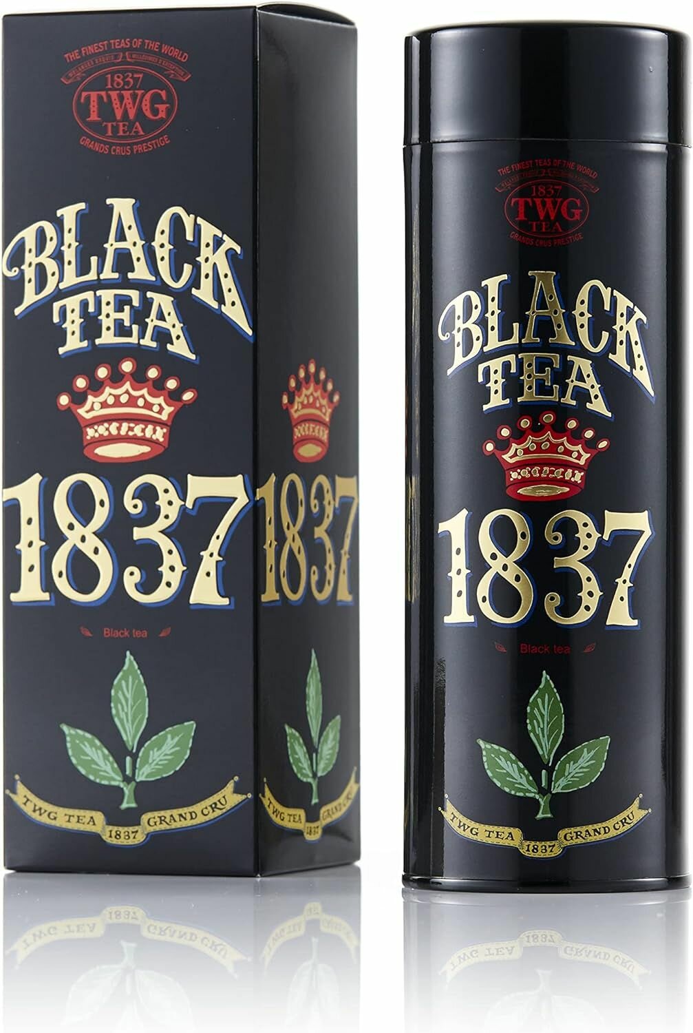 Черный чай TWG, фруктовый и цветочный, 2 x 100г - фотография № 1