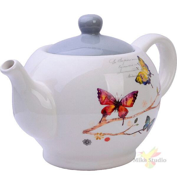 фото Заварочный чайник 950мл "Бабочки в саду" LR