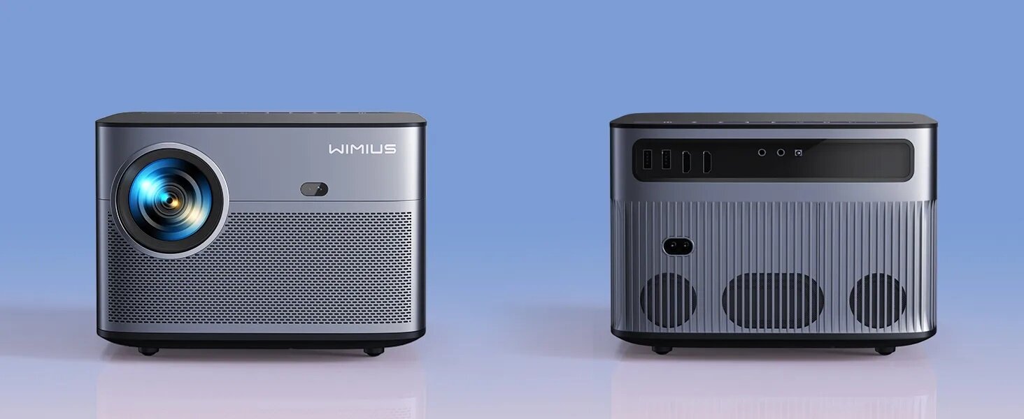 Проектор Wimius P64 FullHD 500 ANSI 15000 люм WIFI 6G Bluetooth 52 Автофокус Авто коррекция изображения