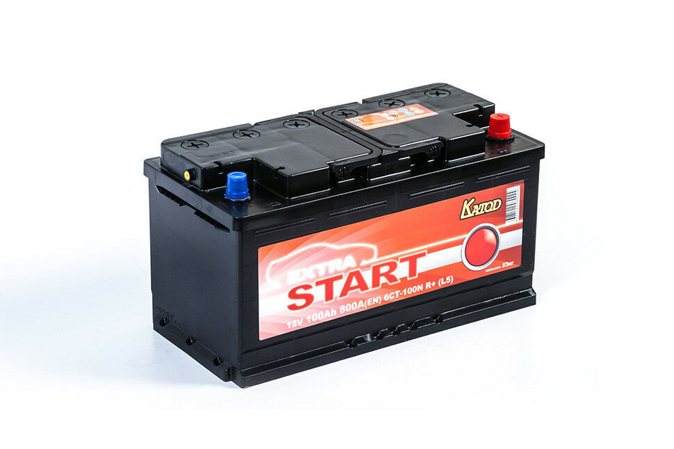 Аккумулятор Катод Extra Start 6СТ-100N R+ (L5)