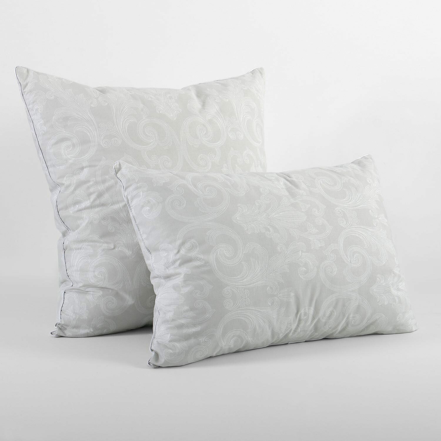 фото Подушка 68х68 Лебяжий пух / Перкаль арт 250