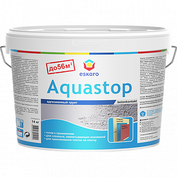 Адгезионный Грунт 1.5кг Eskaro Aquastop Betonkontakt.