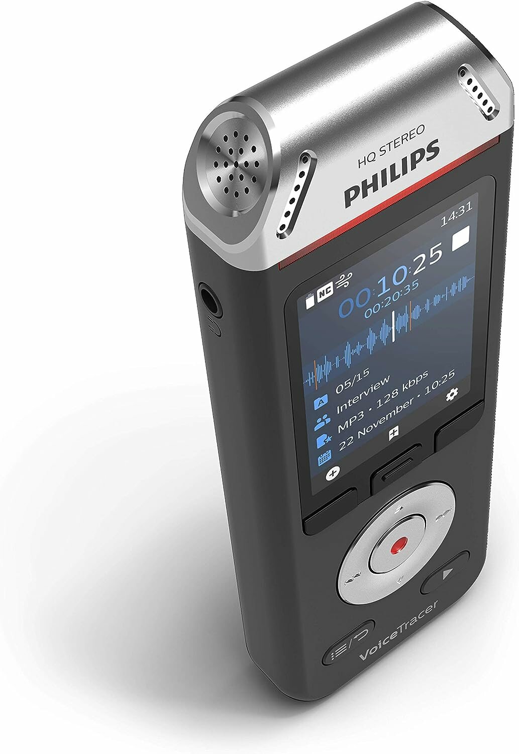 Цифровой диктофон Philips VoiceTraicer DVT2810 8Gb черный