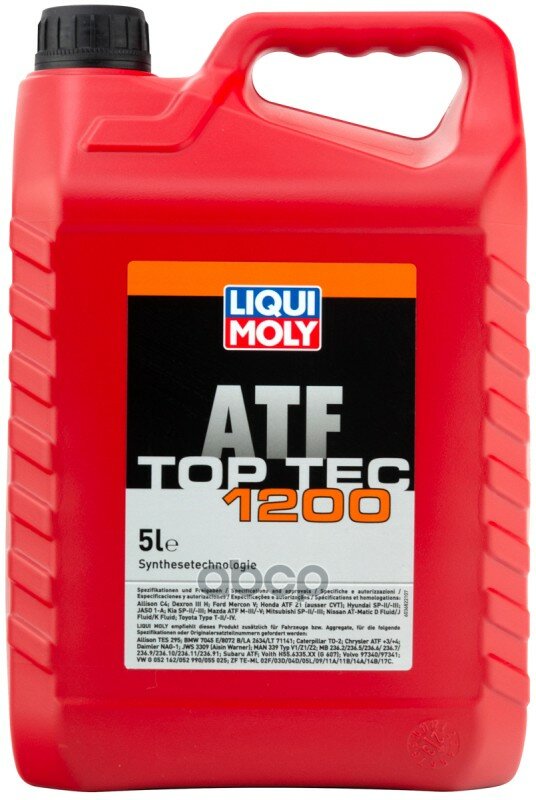 Масло Транмиссионное Для Акпп Top Tec Atf 1200 (5Л) LIQUI MOLY арт. 3682