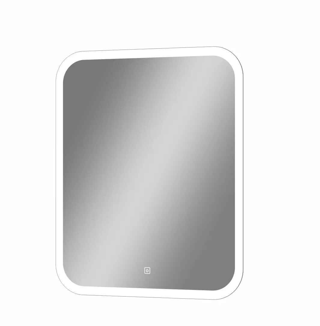 Зеркало для ванной Light Led с подсветкой 50x60 см цвет белый - фотография № 5