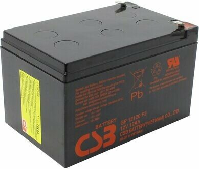 Батарея для ИБП CSB 12V 12Ah CSB GP12120 F2 — фото 5