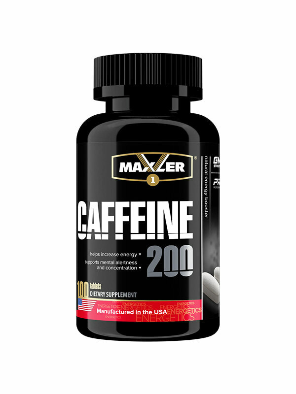 Caffeine 200 mg, 100 tab (100 таблеток)