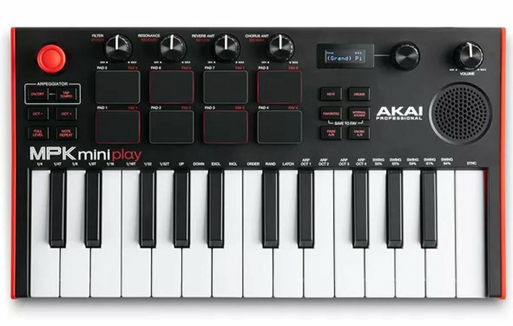 Миди-клавиатура Akai Pro MPK Mini Play MK3