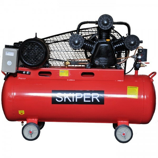 Компрессор масляный Skiper IBL3100A 100 л 3 кВт