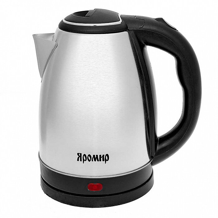 фото Чайник электрический 1.8Л 1500ВТ диск нерж матовый яромир DELTA
