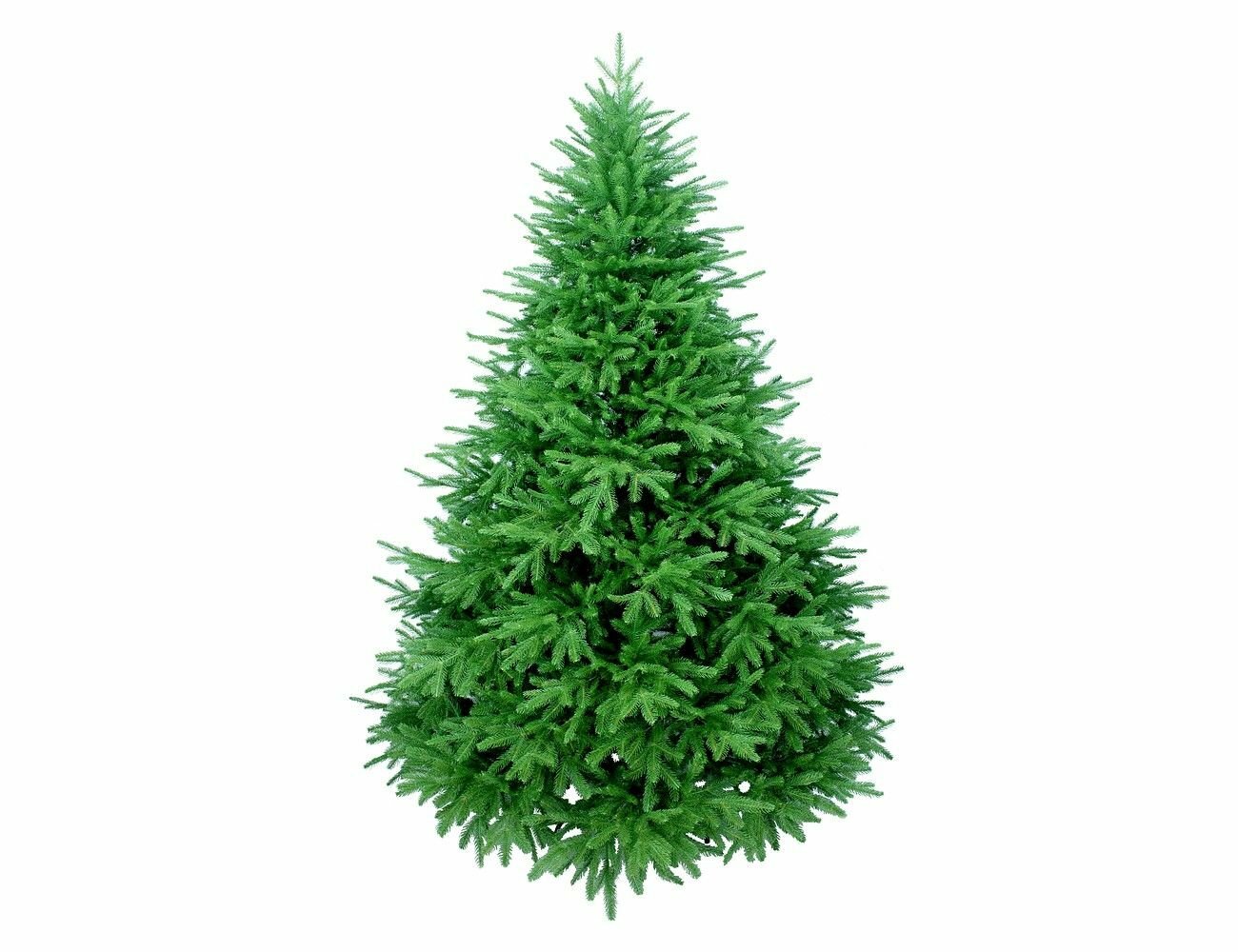 Искусственная елка Калифорния (California) зеленая хвоя литая 100% 210 см BEATREES 1034721