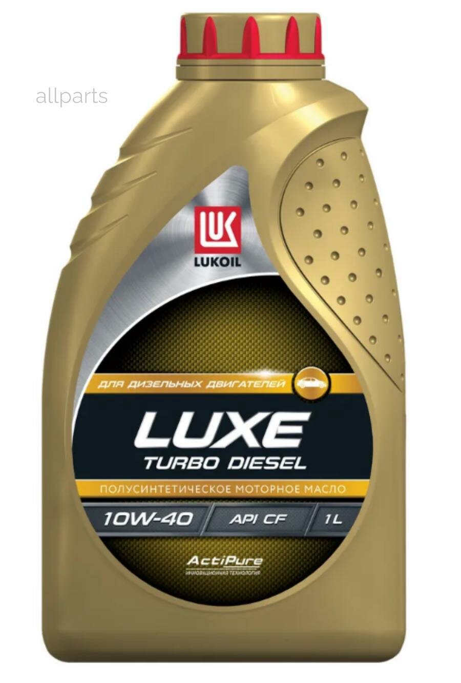 LUKOIL 189502 Масло ЛУКОЙЛ люкс турбо дизель 10W40CF 1л моторное (полусинт)