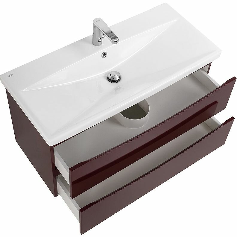 Тумба под раковину BelBagno MARINO-CER-1000-2C-SO-BRDL-P - фото №2