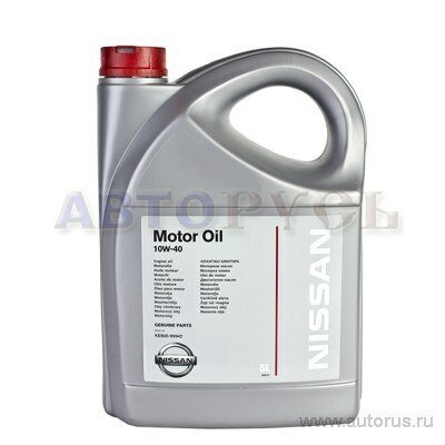 Масло моторное nissan motor oil 10w-40 полусинтетическое 5 л ke900-99942r
