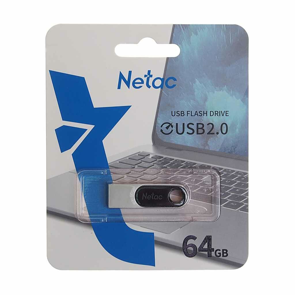 Карта памяти USB 64GB, NT03U278N-064G-20PN, NETAC