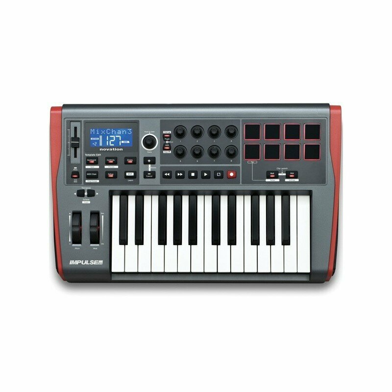 Миди-клавиатура Novation Impulse 25