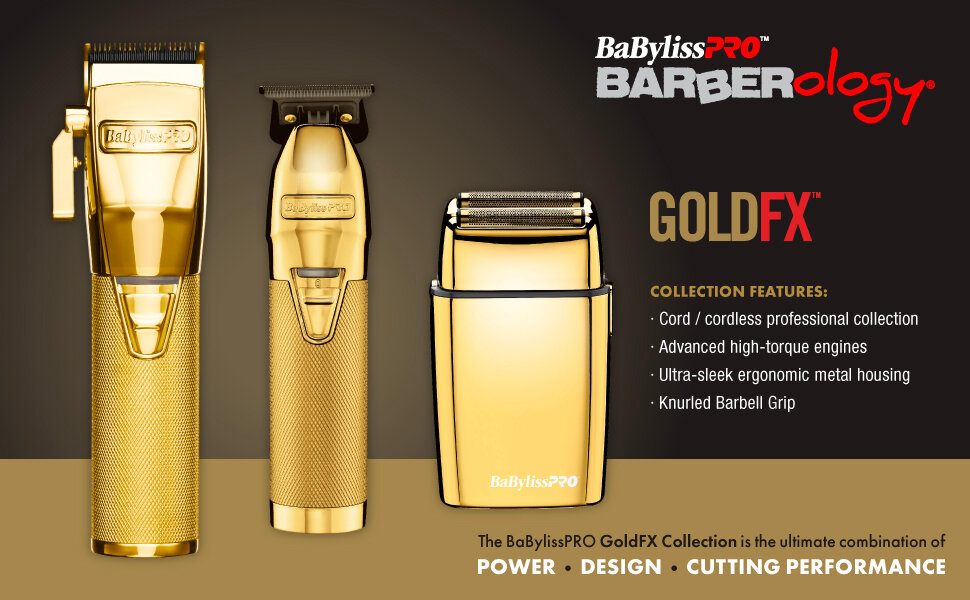 Триммер + шейвер BABYLISS GOLD FX SKELETON TRIMMER & SHAVER COMBO - фотография № 5