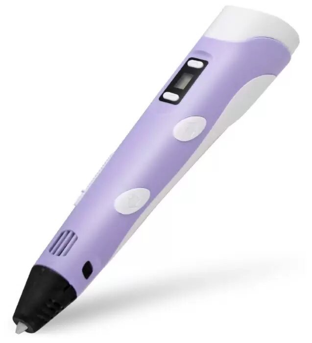 3д ручка 3d-ручка 3dpen-2 3d ручка (фиолетовый) подарок для ребенка