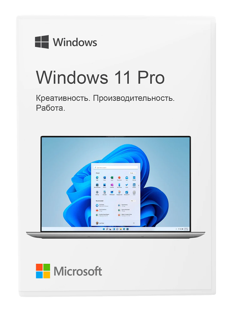 Microsoft Windows 11 Pro - ключ активации лицензии для одного ПК - Бессрочный для всех языков