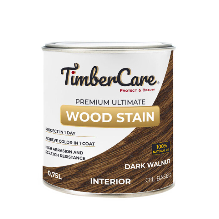 TimberCare Wood Stain 350019 Тонирующее масло высокой прочности 02л Кофе