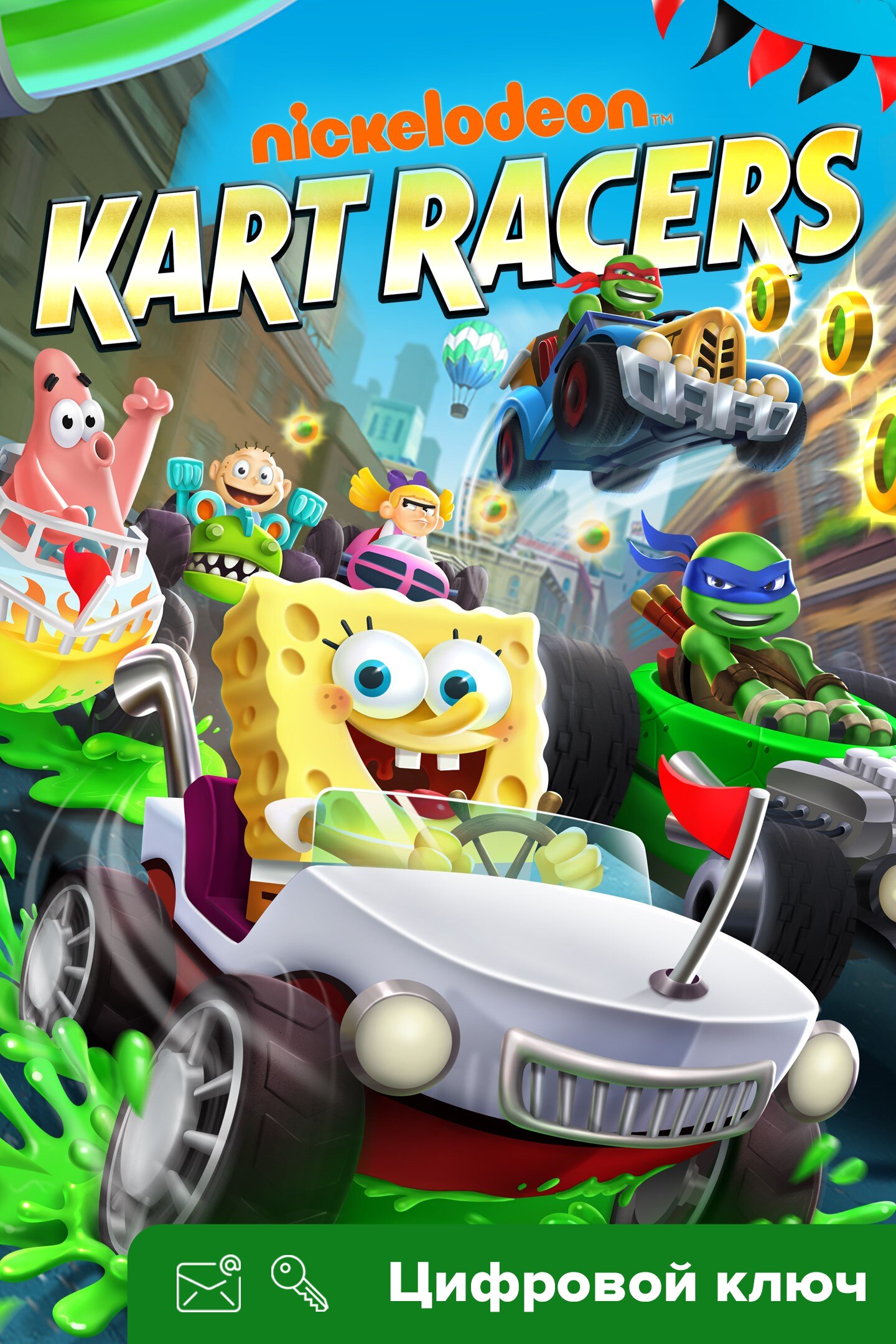 Ключ на Nickelodeon: Kart Racers [Xbox One, Xbox X | S]